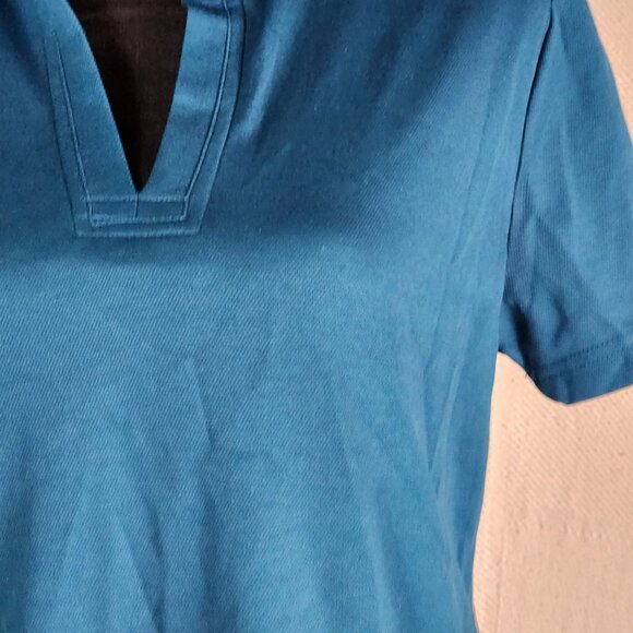 Devon and Jones Dark Teal Crownlux Performance Style DG20W Polo Work Top Size M - Picture 5 of 16